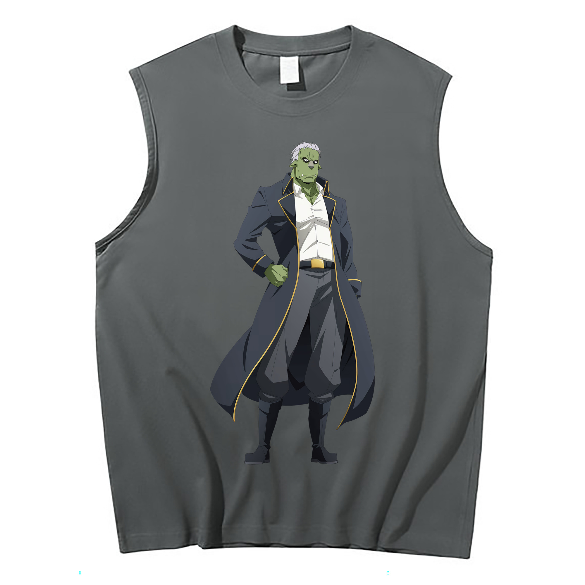（画像用） 転スラ Regarding Reincarnated to Slime コットン100％タンクトップ（フロントプリント）
